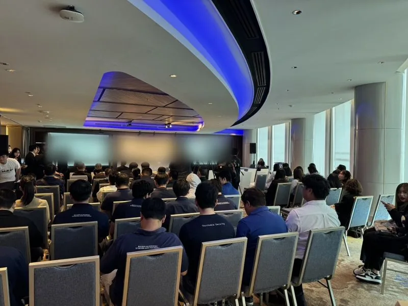 งานแถลงข่าวบริษัทเทคโนโลยีระดับโลกที่กรุงเทพฯ