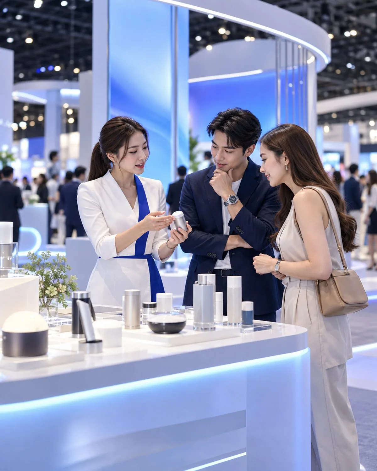 บูธนิทรรศการในงานแสดงสินค้า